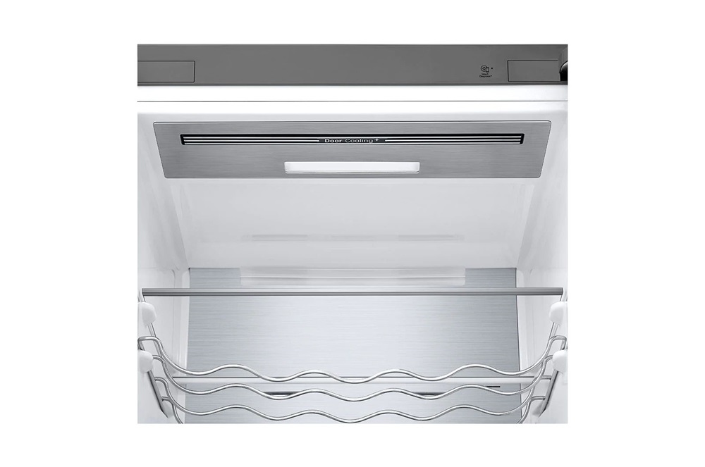 LG GBB92STABP inox, alulfagyasztós, Hűtő:277L, Fagyasztó:107L, DoorCooling + LINEAR Cooling hűtőszekrény