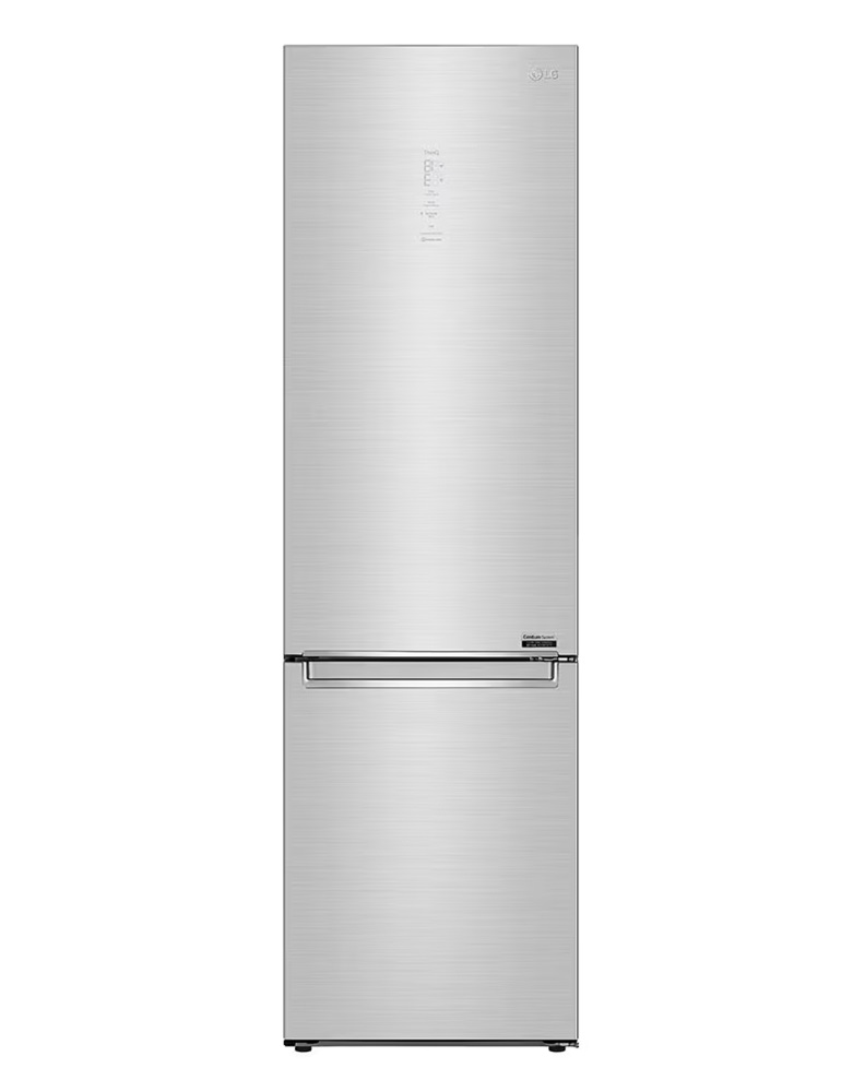 LG GBB92STABP inox, alulfagyasztós, Hűtő:277L, Fagyasztó:107L, DoorCooling + LINEAR Cooling hűtőszekrény