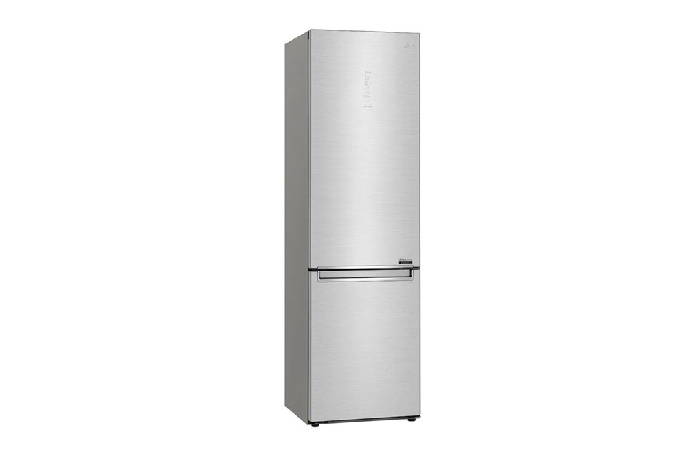 LG GBB92STABP inox, alulfagyasztós, Hűtő:277L, Fagyasztó:107L, DoorCooling + LINEAR Cooling hűtőszekrény (Használt - B)