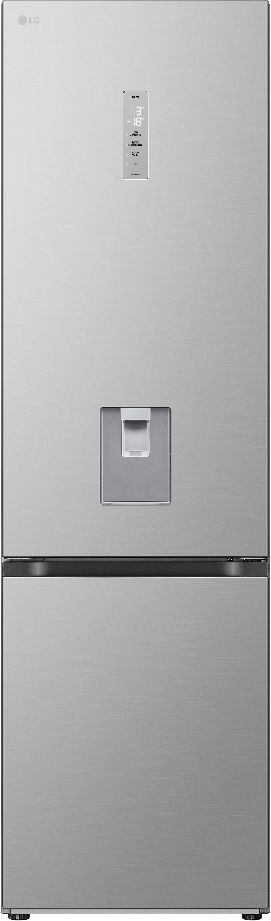 LG GBF7272DPY inox, alulfagyasztós, Hűtő:387L, Fagyasztó:110L, No frost hűtőszekrény