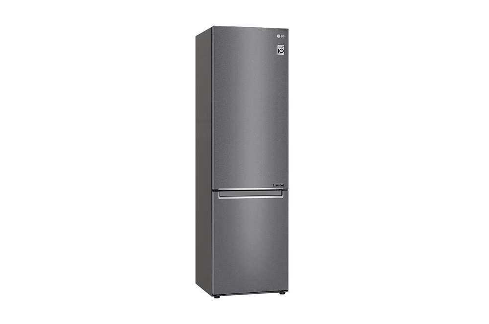 LG GBP62DSNCN1 grafit, alulfagyasztós, Hűtő:277L, Fagyasztó:107L, DoorCooling + LINEAR Cooling hűtőszekrény