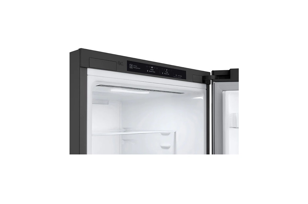 LG GBP62DSNCN1 grafit, alulfagyasztós, Hűtő:277L, Fagyasztó:107L, DoorCooling + LINEAR Cooling hűtőszekrény