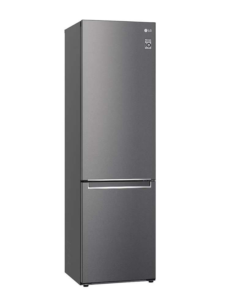 LG GBP62DSNCN1 grafit, alulfagyasztós, Hűtő:277L, Fagyasztó:107L, DoorCooling + LINEAR Cooling hűtőszekrény