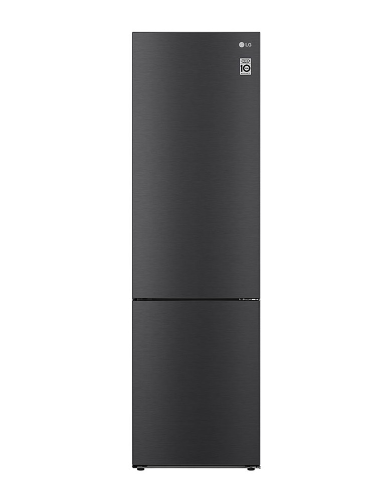 LG GBP62MCNBC mattfekete, alulfagyasztós, Hűtő:277L, Fagyasztó:107L, No frost hűtőszekrény