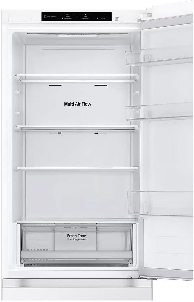 LG GBV21L0ESW fehér, alulfagyasztós, Hűtő:234L, Fagyasztó:110L, DoorCooling + LINEAR Cooling hűtőszekrény