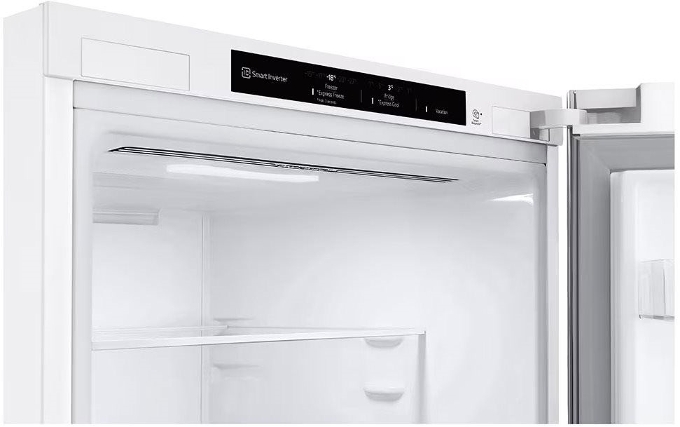 LG GBV21L0ESW fehér, alulfagyasztós, Hűtő:234L, Fagyasztó:110L, DoorCooling + LINEAR Cooling hűtőszekrény