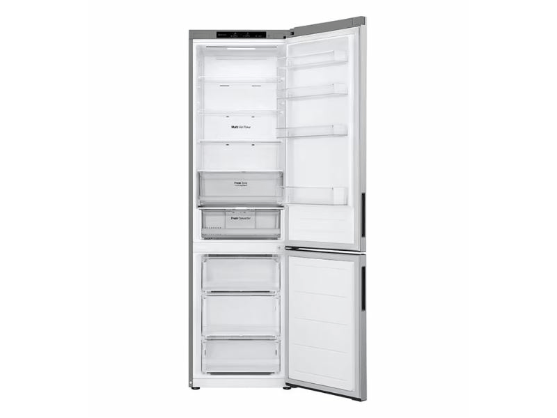 LG GBV22NCCPY ezüst, alulfagyasztós, Hűtő:277L, Fagyasztó:110L, Total No frost hűtőszekrény