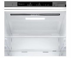 LG GBV22NCCPY ezüst, alulfagyasztós, Hűtő:277L, Fagyasztó:110L, Total No frost hűtőszekrény