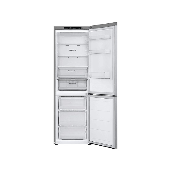 LG GBV3100CPY hamvasezüst, alulfagyasztós, Hűtő:234L, Fagyasztó:110L,DoorCooling + LINEAR Cooling hűtőszekrény (Újszerű)
