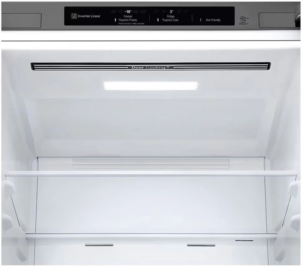 LG GBV3100DPY mattezüst, alulfagyasztós, Hűtő:234L, Fagyasztó:110L, DoorCooling hűtőszekrény