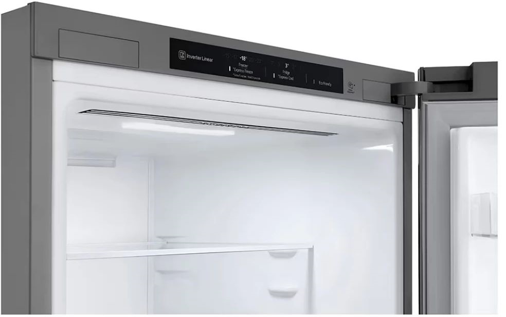 LG GBV3100DPY mattezüst, alulfagyasztós, Hűtő:234L, Fagyasztó:110L, DoorCooling hűtőszekrény