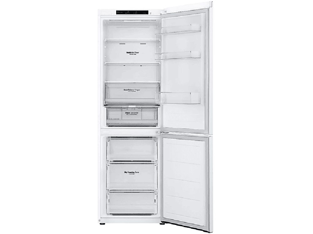 LG GBV3100DSW fehér, alulfagyasztós, Hűtő:234L, Fagyasztó:110L, DoorCooling hűtőszekrény