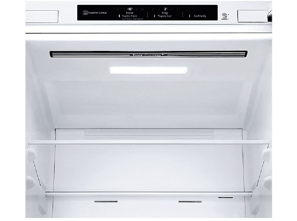 LG GBV3100DSW fehér, alulfagyasztós, Hűtő:234L, Fagyasztó:110L, DoorCooling hűtőszekrény