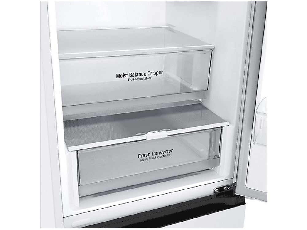 LG GBV3100DSW fehér, alulfagyasztós, Hűtő:234L, Fagyasztó:110L, DoorCooling hűtőszekrény