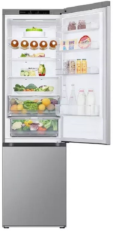 LG GBV3200CPY mattezüst, alulfagyasztós, Hűtő:277L, Fagyasztó:110L, DoorCooling hűtőszekrény
