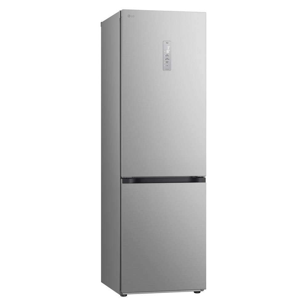 LG GBV5150DPY hamvasezüst, alulfagyasztós, Hűtő:234L, Fagyasztó:110L, DoorCooling + LINEAR Cooling hűtőszekrény