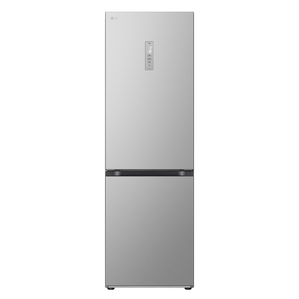 LG GBV5150DPY hamvasezüst, alulfagyasztós, Hűtő:234L, Fagyasztó:110L, DoorCooling + LINEAR Cooling hűtőszekrény