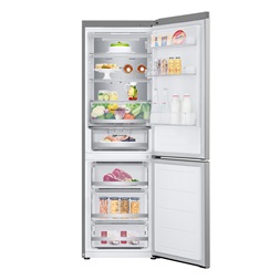 LG GBV5150DPY inox alulfagyasztós hűtőszekrény