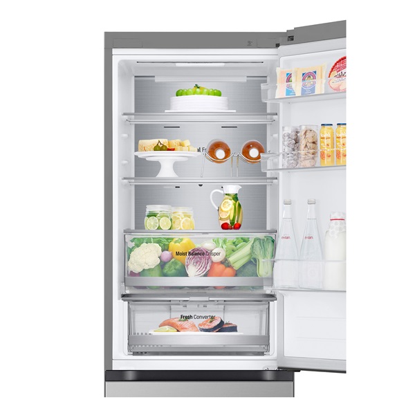 LG GBV5150DPY inox alulfagyasztós hűtőszekrény