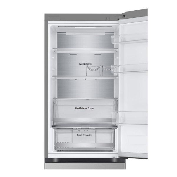 LG GBV5150DPY inox alulfagyasztós hűtőszekrény