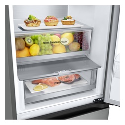 LG GBV5150DPY inox alulfagyasztós hűtőszekrény