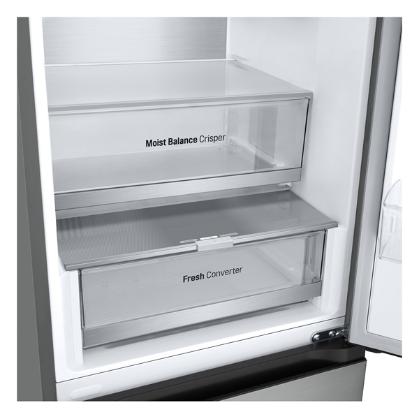 LG GBV5150DPY inox alulfagyasztós hűtőszekrény