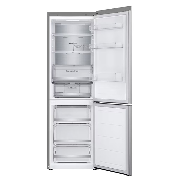 LG GBV5150DPY inox alulfagyasztós hűtőszekrény