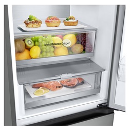 LG GBV5150DPY inox alulfagyasztós hűtőszekrény