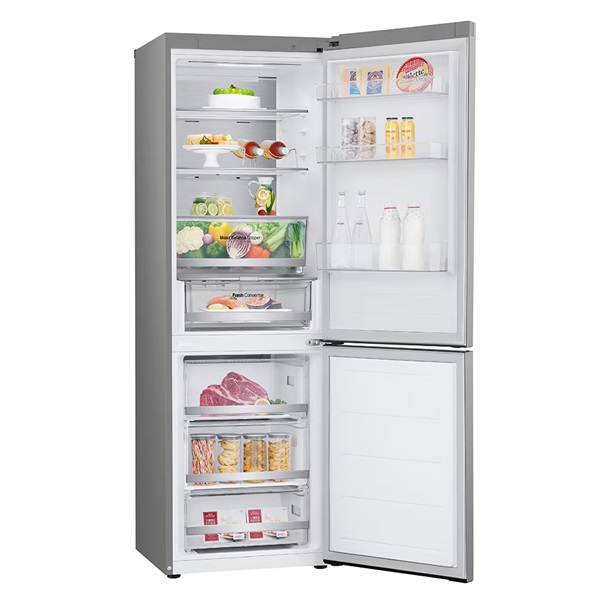 LG GBV5150DPY inox alulfagyasztós hűtőszekrény
