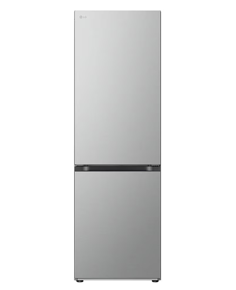 LG GBV7180CPY hamvasezüst, alulfagyasztós, Hűtő:234L, Fagyasztó:110L, DoorCooling + LINEAR Cooling hűtőszekrény