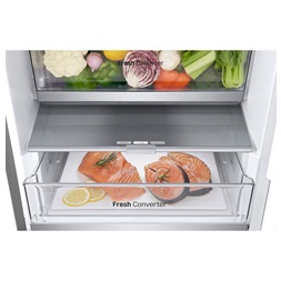 LG GBV7180CPY inox alulfagyasztós hűtőszekrény