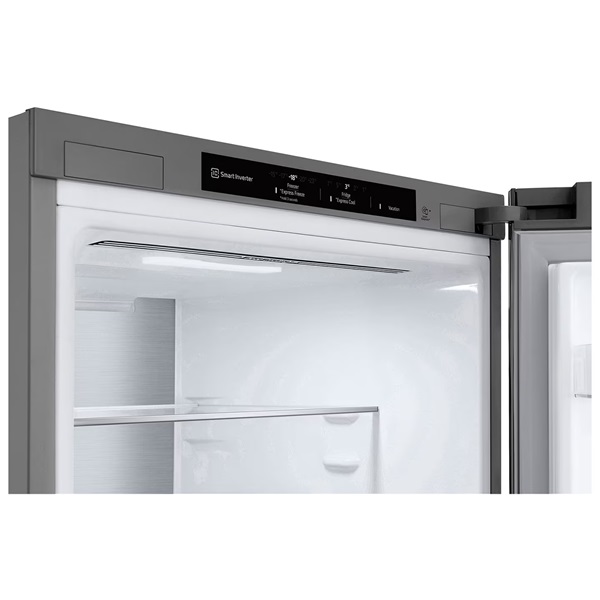 LG GBV7180CPY inox alulfagyasztós hűtőszekrény
