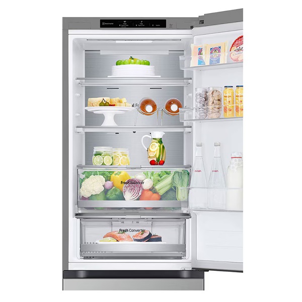 LG GBV7180CPY inox alulfagyasztós hűtőszekrény