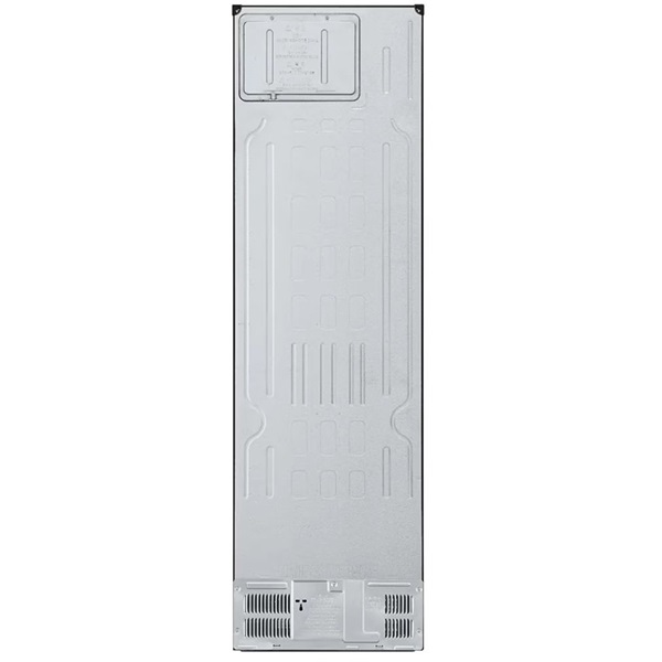 LG GBV7280CEV fekete, alulfagyasztós, Hűtő:277L, Fagyasztó:110L, DoorCooling hűtőszekrény (Újszerű)