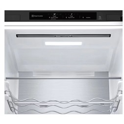 LG GBV7280CEV fekete, alulfagyasztós, Hűtő:277L, Fagyasztó:110L, DoorCooling hűtőszekrény (Újszerű)