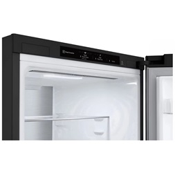 LG GBV7280CEV fekete, alulfagyasztós, Hűtő:277L, Fagyasztó:110L, DoorCooling hűtőszekrény (Újszerű)