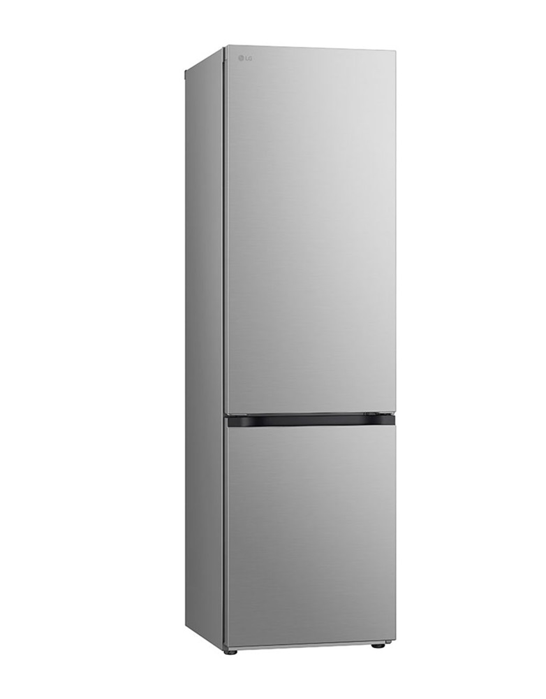LG GBV7280DPY hamvasezüst, alulfagyasztós, Hűtő:277L, Fagyasztó:110L, DoorCooling + LINEAR Cooling hűtőszekrény