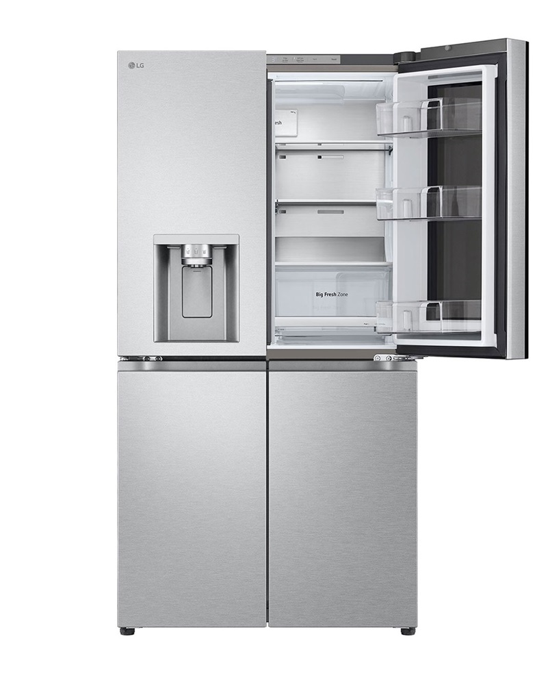 LG GMG960MBEE metál, négyajtós, Hűtő:364L, Fagyasztó:274L, DoorCooling + LINEAR Cooling hűtőszekrény