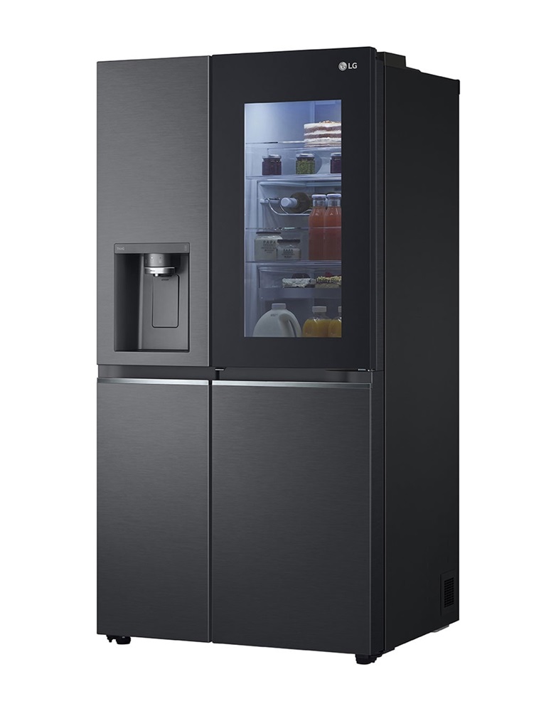 LG GSXV90MCDE fekete, Side-by-Side, Hűtő:416L, Fagyasztó:219L, Total No frost hűtőszekrény
