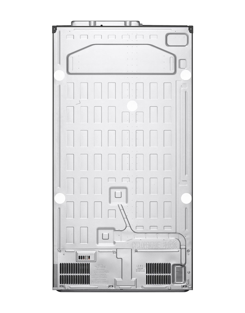 LG GSXV90MCDE fekete, Side-by-Side, Hűtő:416L, Fagyasztó:219L, Total No frost hűtőszekrény