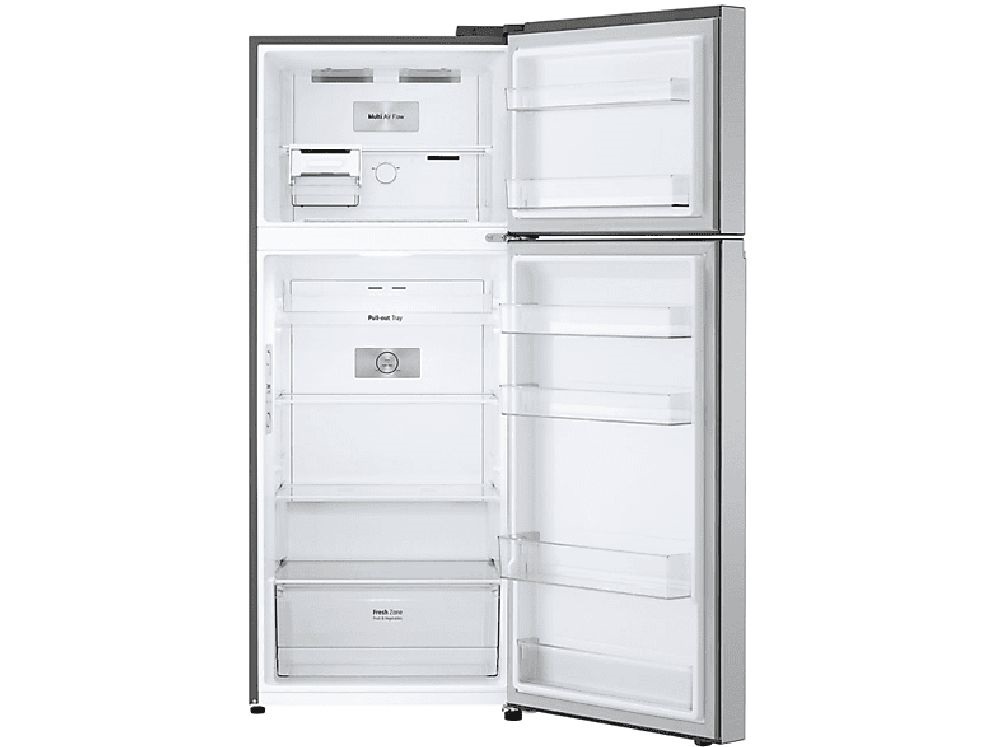 LG GTBV36PZGKD hamvasezüst, felülfagyasztós, Hűtő:240L, Fagyasztó:90L, DoorCooling hűtőszekrény