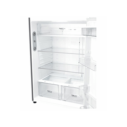 LG GTF916PZPED ezüst, felülfagyasztós, Hűtő:418L, Fagyasztó:174L, Total No frost hűtőszekrény