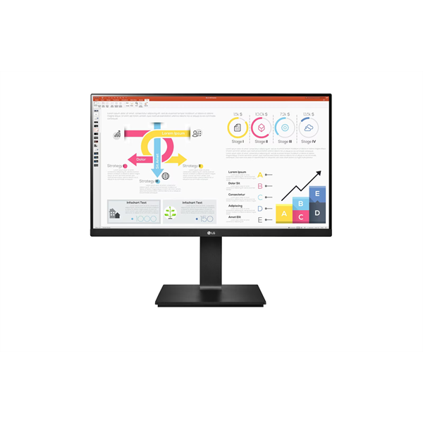 LG 23,8" 24QP750P QHD IPS HDMI/DP/USB-C/USB monitor
