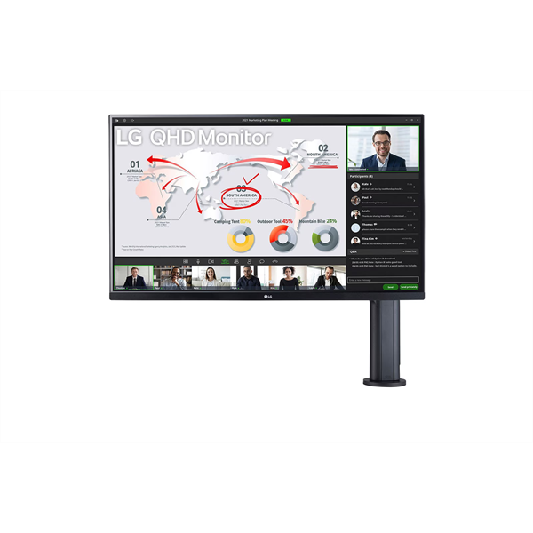 LG 31,5" 32QP88NP QHD IPS HDMI/DP/USB-C/USB monitor
