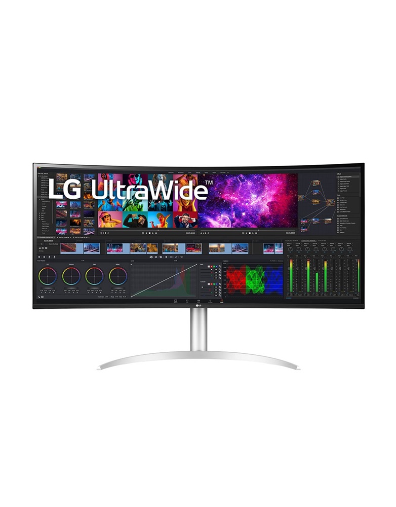 LG 40" 40WP95CP-W 5K2K Nano-IPS HDMI/Thunderbolt/DP/USB-C ívelt monitor
