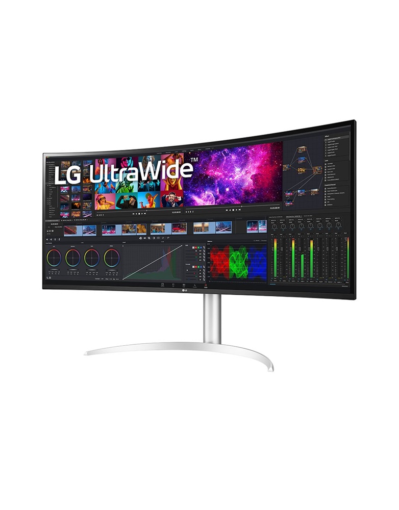 LG 40" 40WP95CP-W 5K2K Nano-IPS HDMI/Thunderbolt/DP/USB-C ívelt monitor