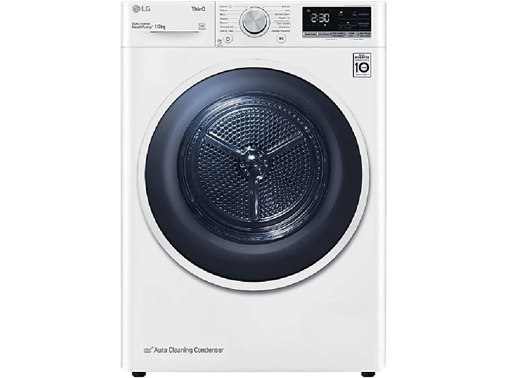 LG RH10V9AV4W fehér, 10 kg, hőszivattyús, szárítógép