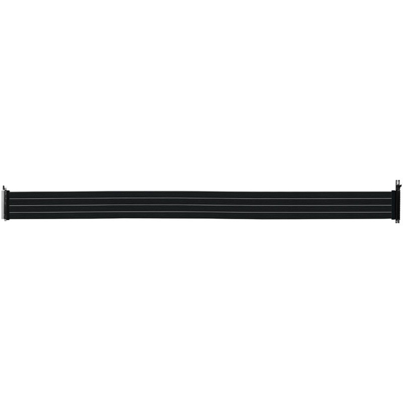 LIAN LI 90cm PCIe 4.0 Riser fekete kábel