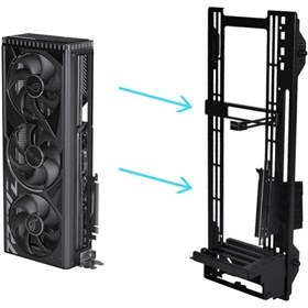 LIAN LI O11DEXL-1X fehér GPU-tartó