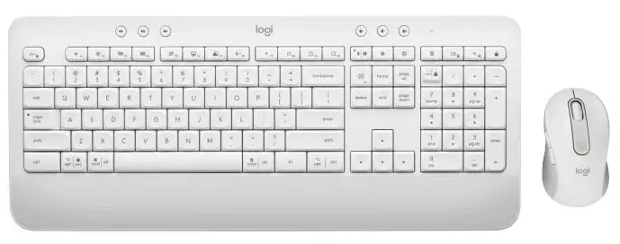 LOGITECH MK650 HUN fehér vezeték nélküli billentyűzet + egér